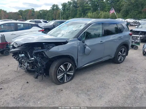 JN8BT3DD6PW317629 — 2023 Nissan Rogue, фото 2 с аукциона IAAI, Передняя часть