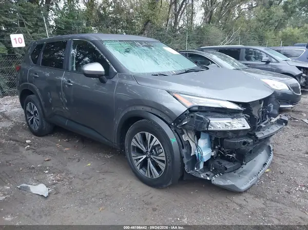 JN8BT3BB7PW483000 — 2023 Nissan Rogue, Передняя часть (Front End), фото до ремонта