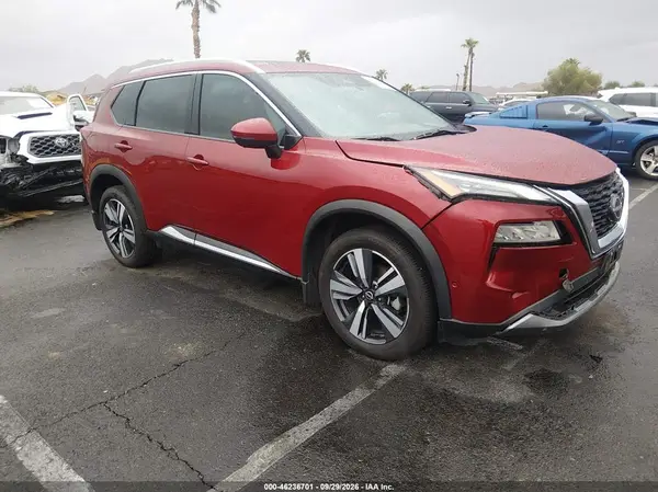 5N1BT3CA4PC685548 — 2023 Nissan Rogue, Передняя часть (Front End), фото до ремонта