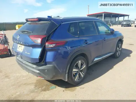 2023 Nissan Rogue Sl Intelligent Awd VIN JN8BT3CB0PW495911 фото 5