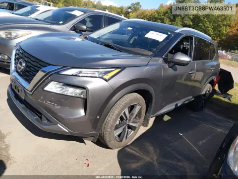 2023 Nissan Rogue Sl Intelligent Awd VIN JN8BT3CB8PW463501 фото 3