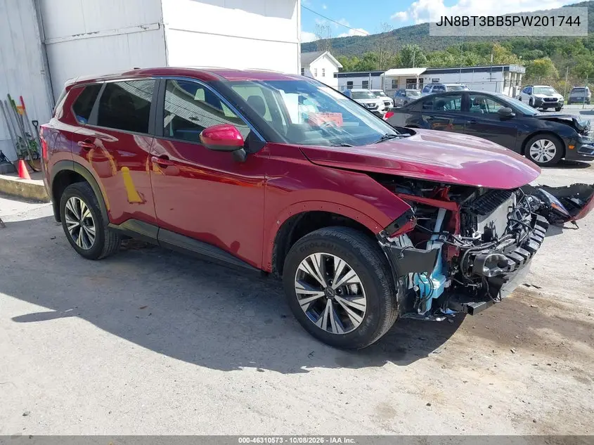 2023 Nissan Rogue Sv Intelligent Awd VIN JN8BT3BB5PW201744 фото 2
