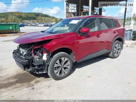 2023 Nissan Rogue Sv Intelligent Awd VIN JN8BT3BB5PW201744 фото 3