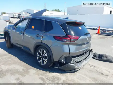 2023 Nissan Rogue Sv Fwd VIN 5N1BT3BA7PC949069 фото 3
