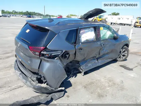 2023 Nissan Rogue Sv Fwd VIN 5N1BT3BA7PC949069 фото 4
