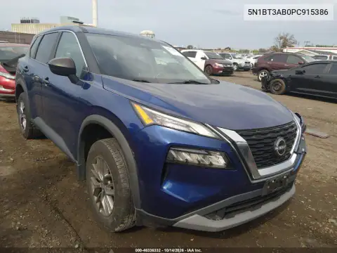 5N1BT3AB0PC915386 — 2023 Nissan Rogue, Левый бок, фото до ремонта