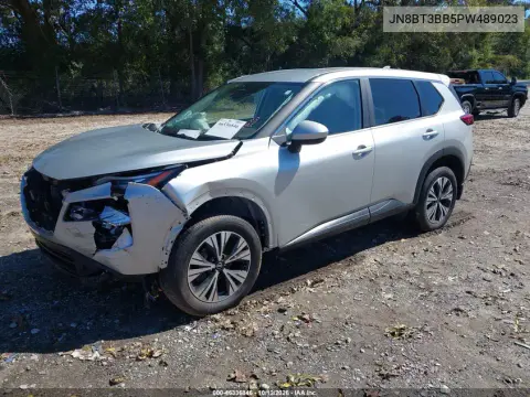 2023 Nissan Rogue Sv Intelligent Awd VIN JN8BT3BB5PW489023 фото 2