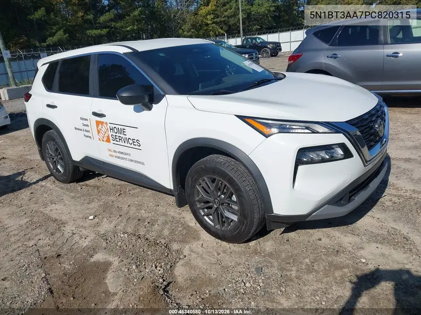 5N1BT3AA7PC820315 — 2023 Nissan Rogue, фото 2 с аукциона IAAI, Естественный износ