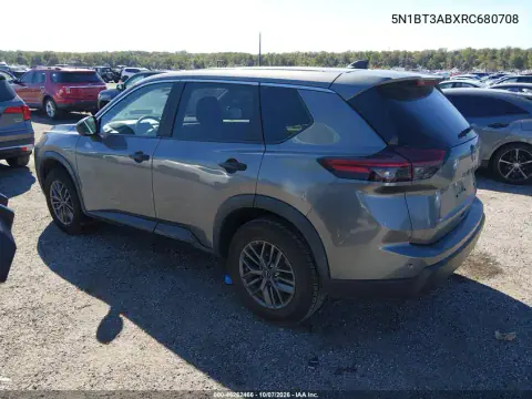 2024 Nissan Rogue S Intelligent Awd VIN 5N1BT3ABXRC680708 фото 3