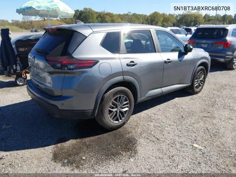 2024 Nissan Rogue S Intelligent Awd VIN 5N1BT3ABXRC680708 фото 4