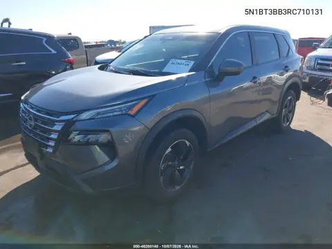 2024 Nissan Rogue Sv Intelligent Awd VIN 5N1BT3BB3RC710131 фото 3