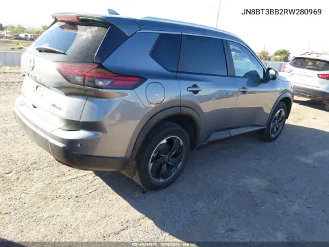 2024 Nissan Rogue Sv Intelligent Awd VIN JN8BT3BB2RW280969 фото 5