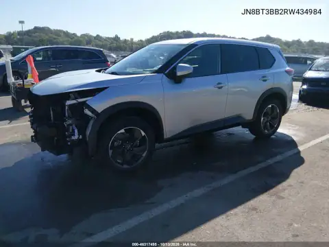 JN8BT3BB2RW434984 — 2024 Nissan Rogue, фото 3 с аукциона IAAI, Передняя часть