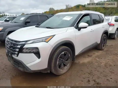5N1BT3BB0RC734869 — 2024 Nissan Rogue, фото 3 с аукциона IAAI, Задняя часть