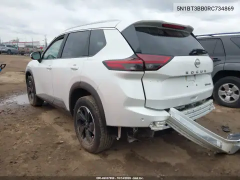 5N1BT3BB0RC734869 — 2024 Nissan Rogue, фото 4 с аукциона IAAI, Задняя часть