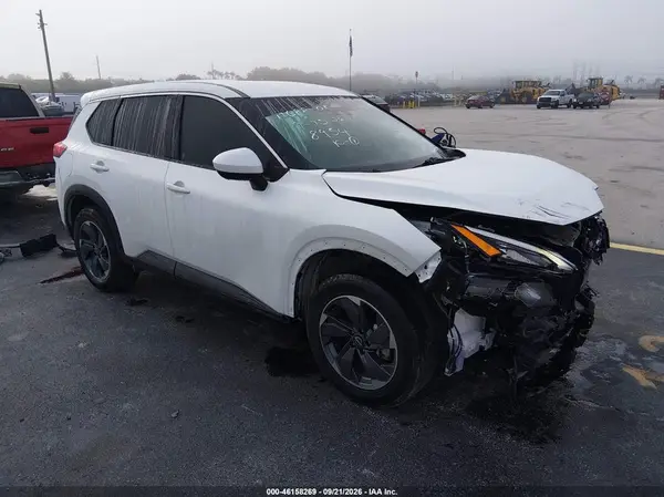 5N1BT3BA0SC768954 — 2025 Nissan Rogue, Передняя часть (Front End), фото до ремонта