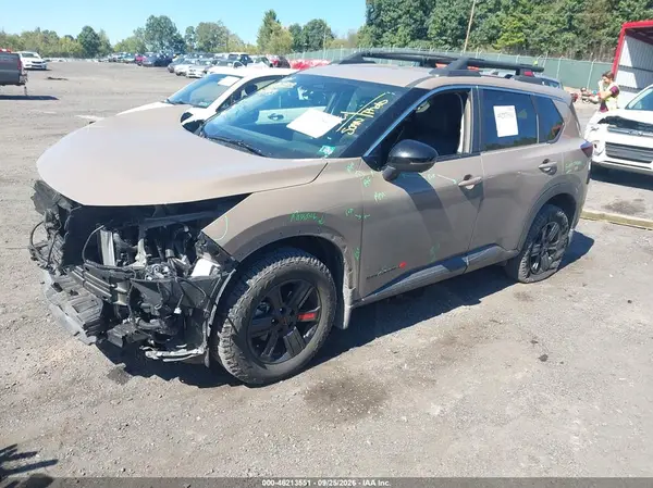 5N1BT3BB7SC826065 — 2025 Nissan Rogue, фото 2 с аукциона IAAI, Передняя часть