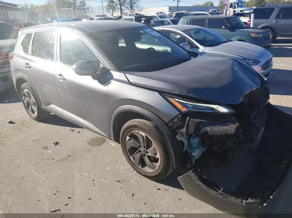 5N1BT3BA8SC826597 — 2025 Nissan Rogue, Передняя часть (Front End), фото до ремонта
