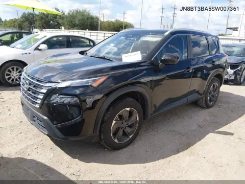 2025 Nissan Rogue Sv Fwd VIN JN8BT3BA5SW007361 фото 3