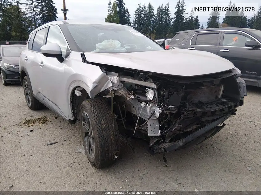 JN8BT3BB6SW421578 Nissan Rogue 2025 — повреждение Естественный износ, фото до ремонта