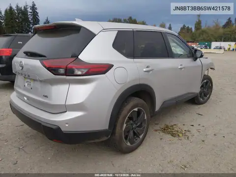 JN8BT3BB6SW421578 — 2025 Nissan Rogue, фото 4 с аукциона IAAI, Естественный износ