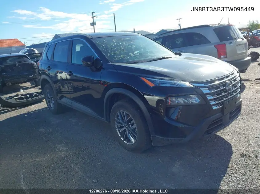 2026 Nissan Rogue S VIN JN8BT3AB3TW095449 фото 2