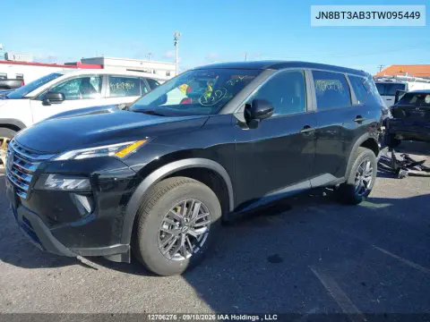 2026 Nissan Rogue S VIN JN8BT3AB3TW095449 фото 3