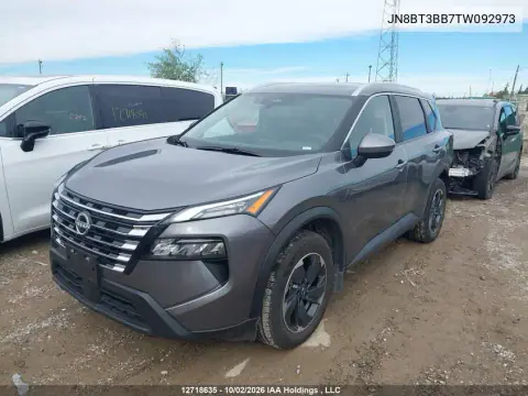 2026 Nissan Rogue Sv VIN JN8BT3BB7TW092973 фото 3