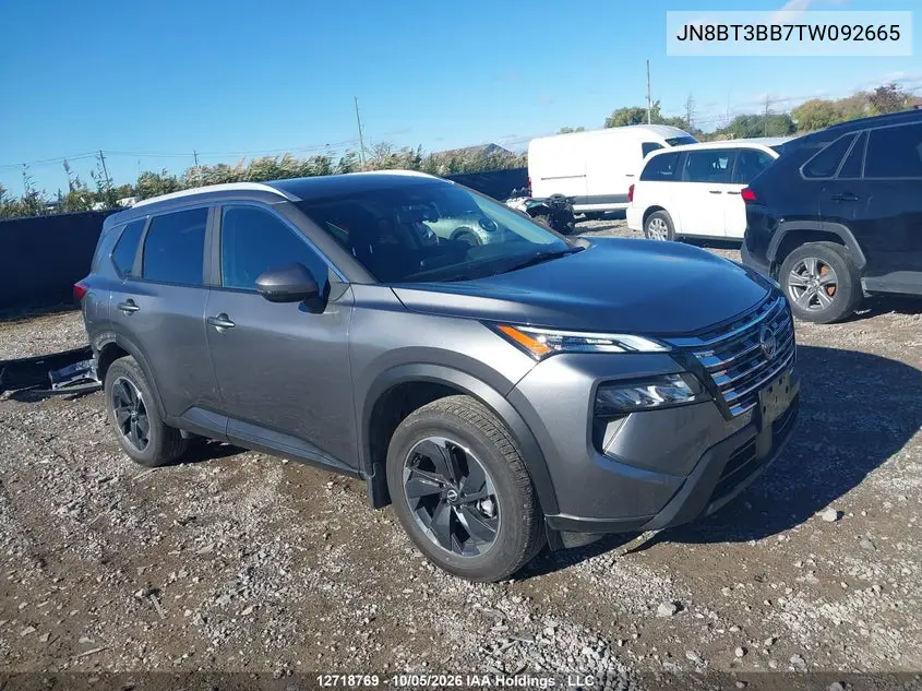 2026 Nissan Rogue Sv VIN JN8BT3BB7TW092665 фото 2