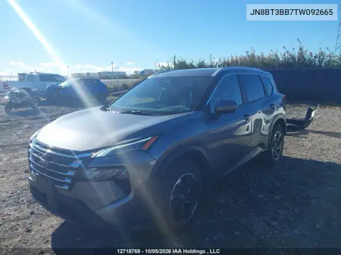 2026 Nissan Rogue Sv VIN JN8BT3BB7TW092665 фото 3