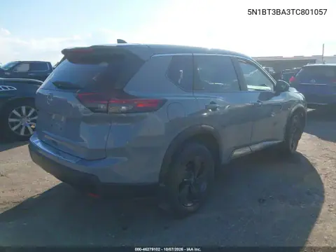 2026 Nissan Rogue Sv VIN 5N1BT3BA3TC801057 фото 5