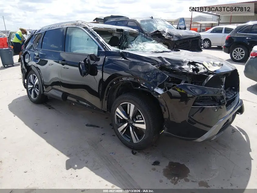 5N1BT3CA3TC847812 Nissan Rogue 2026 — повреждение Не указано, фото до ремонта
