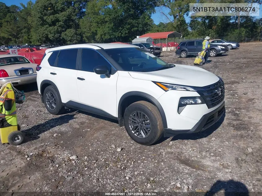 2026 Nissan Rogue S VIN 5N1BT3AA1TC806274 фото 2