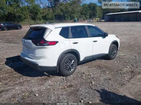 2026 Nissan Rogue S VIN 5N1BT3AA1TC806274 фото 5
