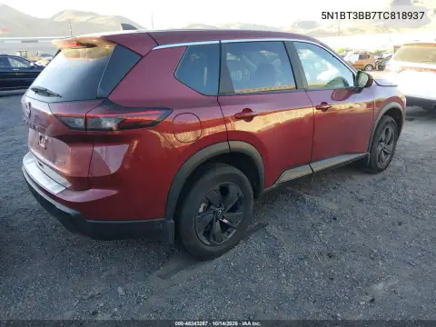 5N1BT3BB7TC818937 — 2026 Nissan Rogue, фото 4 с аукциона IAAI, Передняя часть