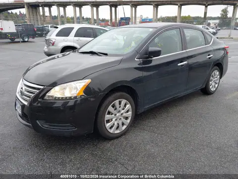 2014 Nissan Sentra 1.8 S/1.8 Sl/1.8 Sr/1.8 Sv VIN 3N1AB7AP6EL696279 фото 2