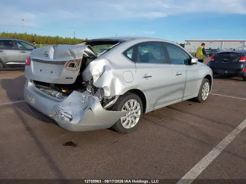 2015 Nissan Sentra 1.8 S/1.8 Sl/1.8 Sr/1.8 Sv VIN 3N1AB7AP9FL653119 фото 4