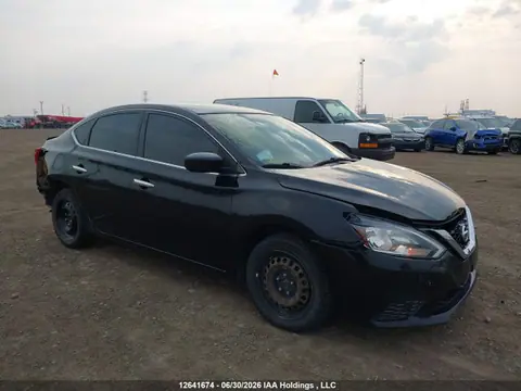 3N1AB7AP7HL640808 — 2017 Nissan Sentra 1.8 S/1.8 SL/1.8 SV, Передняя часть (Front), фото до ремонта