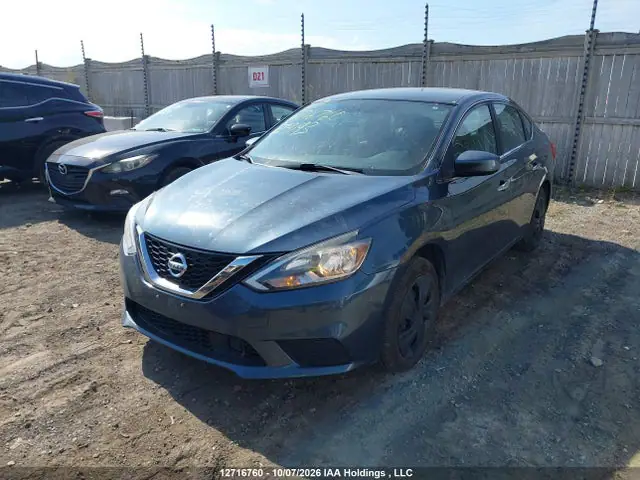3N1AB7AP8JY279193 — 2018 Nissan Sentra 1.8 S/S/SV/SV Midnight Edition, фото 2 с аукциона IAAI 14.10.2026, Левый бок