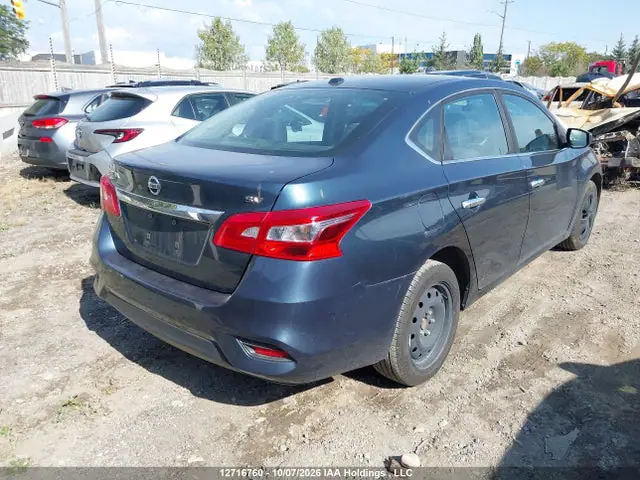 3N1AB7AP8JY279193 — 2018 Nissan Sentra 1.8 S/S/SV/SV Midnight Edition, фото 4 с аукциона IAAI 14.10.2026, Левый бок