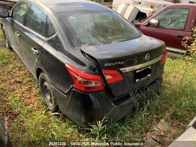 3N1AB7AP8JY336007 — 2018 Nissan Sentra 1.8 S, фото 3 с аукциона IAAI 14.10.2026, Задняя часть