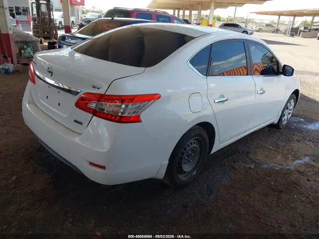 2014 Nissan Sentra Fe+ S/fe+ Sv/s/sl/sr/sv VIN 3N1AB7AP9EY245625 фото 4