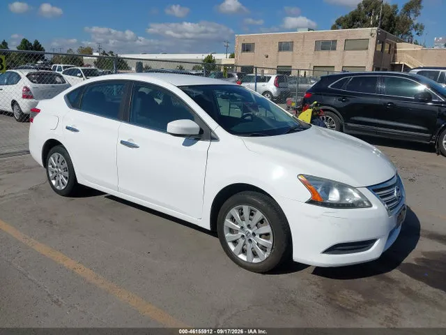 2015 Nissan Sentra Fe+ S/s/sl/sr/sv VIN 3N1AB7AP7FY241297 фото 1