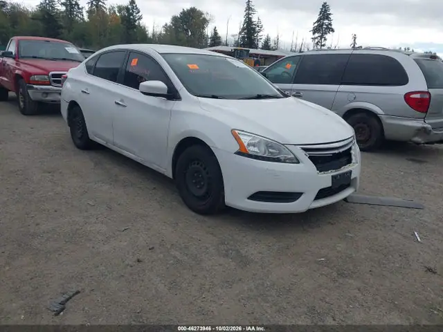3N1AB7AP6FY253067 — 2015 Nissan Sentra Fe+ S/S/SL/SR/SV, Естественный износ (Normal Wear & Tear), фото до ремонта