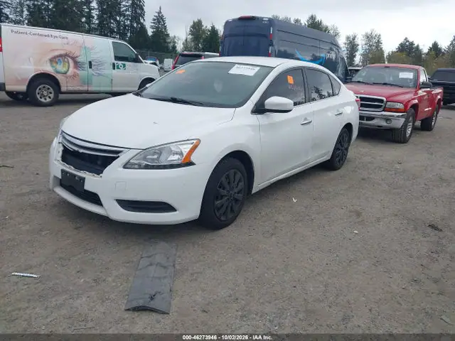 3N1AB7AP6FY253067 — 2015 Nissan Sentra Fe+ S/S/SL/SR/SV, фото 2 с аукциона IAAI 14.10.2026, Естественный износ