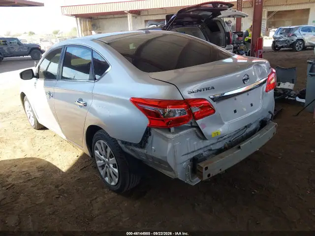 3N1AB7AP4GL645429 — 2016 Nissan Sentra Fe+ S/S/SL/SR/SV, фото 3 с аукциона IAAI 13.10.2026, Задняя часть