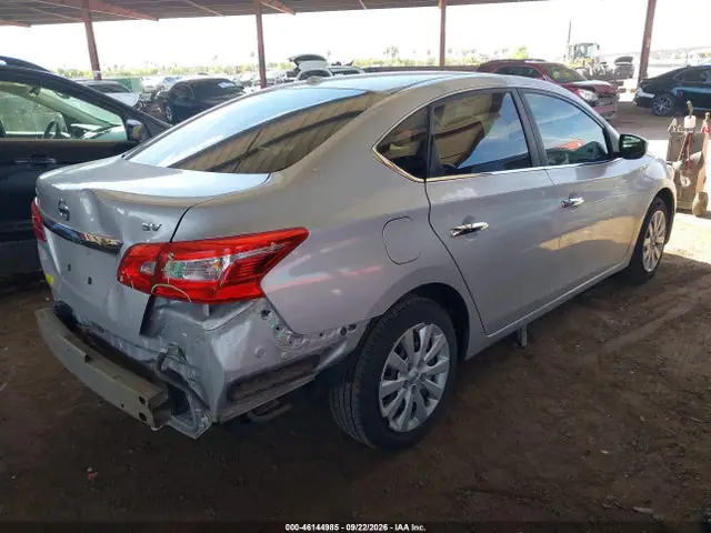 3N1AB7AP4GL645429 — 2016 Nissan Sentra Fe+ S/S/SL/SR/SV, фото 4 с аукциона IAAI 13.10.2026, Задняя часть