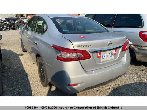 2015 Nissan Sentra S/sv/sr/sl VIN 3N1AB7AP8FL650678 фото 3