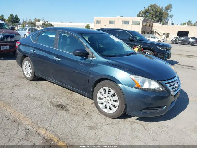 2015 Nissan Sentra S/sv/sr/sl VIN 3N1AB7AP9FL681731 фото 1