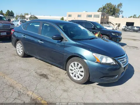 3N1AB7AP9FL681731 — 2015 Nissan Sentra S/SV/SR/SL, Передняя часть (Front End), фото до ремонта